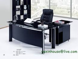 Tempered Glass Office Desk Boss Desk Table Commercial Office Furniture With Modern Design Executive Glass Office Jpg Glass Desk Office Glass Office Furniture