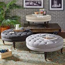 For those in smaller spaces, such as apartments or lofts, opt for a round coffee table that complements the loveseat instead. Buy Ottomans Storage Ottomans Online At Overstock Our Best Living Room Furniture Deals