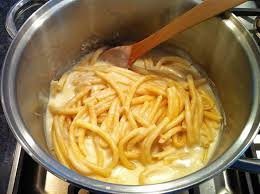 Spread one third of the spaghetti in the prepared baking dish in an even layer. Classic Crispy Top Macaroni And Cheese The Fountain Avenue Kitchen