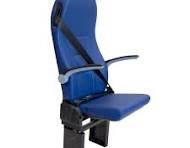 ambulance Doctors Seat Royal blue none Rotatable seat.