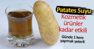 Patates Suyu Faydalari Cilt Bakimi Saglik Patates