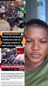 Kumasi Market Women Observe Queen Mother's Internment