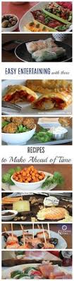 She starts with two easy appetizers, mustard. Easy Entertaining With These Recipes To Make Ahead Of Time Entertaining Recipes Easy Recipes For Beginners Recipes