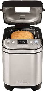 Recipes for use with white bread function basic white. Cuisinart Compact Automatic Bread Maker Stainless Steel Cbk 110p1 Best Buy