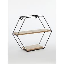 Check spelling or type a new query. Black Hexagonal Wire Shelf Home George At Asda