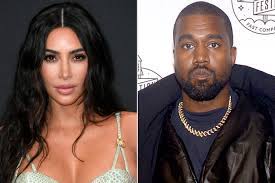 Kim kardashian matched outfits with kanye west yet again at his second donda streaming event after bringing their children to atlanta for the occasion. Kim Kardashian Wears Bondage Style Suit Supports Kanye West At Event People Com