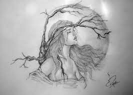 More images for heartbroken sad woman painting » Broken Heart 3 Sketching Rakesh Kanwar Touchtalent Broken Drawings Heartbroken Drawings Broken Heart Art