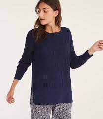 Designers are releasing a ton of new sweaters, and we can't wait to slip into them when the air gets crisp. Lou Grey Ribtrim Tunic Sweater Loft Tunic Sweater Tunic Tops Tunic