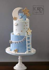 Baby Shower Cake Moon Baby Shower Cake Baby Shower Cakes For Boys Baby Cake