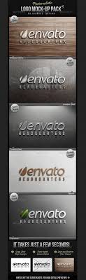 Photorealistic Logo Mock Up Pack 3 In 2020 Logo Mockup Hand Lettering Logo Mockup Design