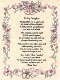 Wedding Day Quotes To Daughter From Mom. QuotesGram via Relatably.com