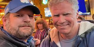 Will Ferrell visits Maquet's Rail House restaurant in Pekin, Illinois