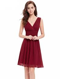 Free Shippinp Double V Neck White Short Party Dress Cheap Bridesmaid Dresses Short Cocktail Dresses Evening Wear White Short Party Dress