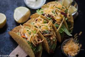 © 2015 taco bell corp. Taco Bell Tacos Crispy Or Soft Copykat Recipes