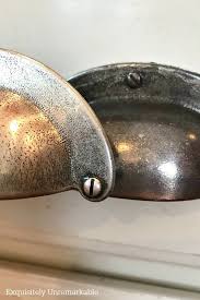 How to remove grease and grime buildup How To Clean And Shine Kitchen Hardware The Easy Way Exquisitely Unremarkable