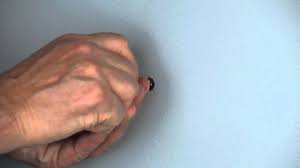 Clamp it down if needed. Making A 1 2 Hole In Wall Without A Drill Youtube