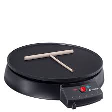 Eurolux Original French Style 12 Inch Electric Griddle And Crepe Maker Pancake Maker Non Stick Coating Developed By Crepe Maker Pancake Maker Pancake Machine
