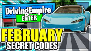 While these aren't the greatest cars to drive, they will help you collect more cash and obtain some awesome fast cars. February 2021 All New Secret Op Codes Driving Empire Roblox Youtube