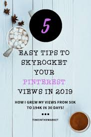 Five Easy Tips To Grow On Pinterest In 30 Days Or Less Pinterest For Business Tips Blog Resources
