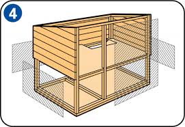 Construire Un Clapier Ou Un Parc Exterieur Pour Votre Lapin Instructions Pas A Pas Clapier Lapin Exterieur Clapiers Clapier Lapin