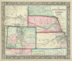 Check spelling or type a new query. Map Of Kansas Nebraska And Colorado Showing Also The Eastern Portion Of Idaho Geographicus Rare Antique Maps