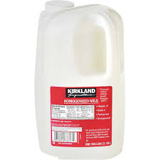 At 8.6 pounds, a gallon of whole milk weighs slightly more than a muddy anthony waters, the net doesn't have borders, so ask how many kgs a litre of full fat milk, at sea level, weighs. Kirkland Signature Whole Milk 1 Gallon 2 Ct Costco