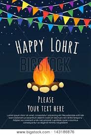Happy Lohri Vector Photo Free Trial Bigstock
