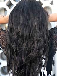 This is the shade you you: Cool Toned Balayage Gives Dark Hair Low Maintenance Dimension Allure