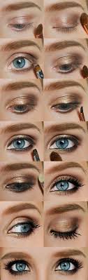 Smokey Eye Makeup For Blue Eyes Step By Step Looking For Smooth Makeup Tutorials For Blue Eyes Find A Full Photo Gallery With Step By Step Instr Blue Eye Makeup Tutorial Smokey Eye Makeup Blue Eye Makeup