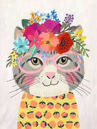 A Statement In Any Room These Matte Museum Quality Posters Are Printed On Durable Archival Paper Cat Art Cat Art Illustration Crown Art