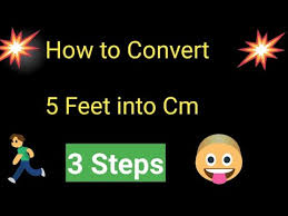 To find out how many feet in centimeters, multiply by the conversion factor or use the length converter above. 5 Feet To Cm 5 Feet In Cm How To Convert 5 Feet Into Cm Youtube