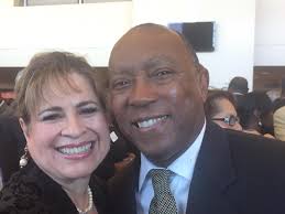 Proud to witness the Ceremonial Swearing-In today in Houston of dear friend  Rodney Ellis, new Harris County Sheriff Ed Gonzalez. On stage the Dean of  the Texas Senate, John Whitmire, Senators Sylvia