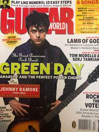 Ibanez revamps guitar and bass lines. Found My Green Day Guitar World Magazine I Got Back In 04 Greenday