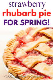 Strawberry Rhubarb Pie Recipe Enjoy This Simply Sweet Recipe Strawberry Rhubarb Pie Strawberry Rhubarb Recipes Strawberry Rhubarb Pie Recipe
