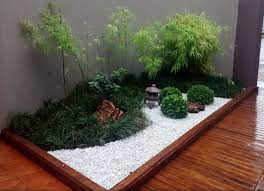 Taman depan rumah minimalis lahan sempit. Desain Taman Minimalis Untuk Depan Dan Belakang Rumah