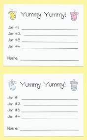 This A Baby Shower Game Called Yummy Yummy For The Game You Ask Shower Attendants To Guess The Flavor Of Baby Food Game Baby Food Recipes Baby Shower Games