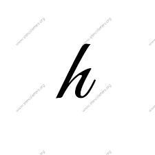 You can use all alphabet upper case letters or all lowercase letters, . Elegant Calligraphy Uppercase Lowercase Letter Stencils A Z 1 4 To 12 Inch Sizes Stencil Letters Org