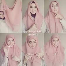 6 tips gaya bawal labuh casual style for muslimah by uswah product: Tutorial Tudung Bawal Shawl Photos Facebook