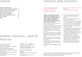 Check spelling or type a new query. Sunbeam Snowy Gl5400 Instruction Booklet Manualslib Makes It Easy To Find Manuals Online