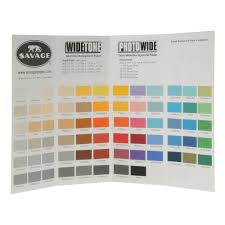 Savage Color Chart For Background Paper