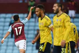 The home side had the better of a fairly dour first half and were rewarded for some enterprising wing play when olivier giroud headed in the opener. Aston Villa 1 0 Arsenal Live Premier League Result And Reaction From Arteta Plus Kroenke Out Banner Fallout London Evening Standard Evening Standard