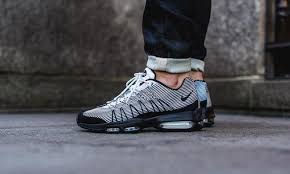 Nike Air Max 95 Ultra Jacquard Black White Wave Sneakers Nike Air Max Nike Air Max Nike Air Max 95