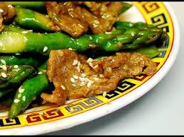 Ginger Beef With Asparagus In Hoisin Sauce Authentic Chinese Cooking Youtube