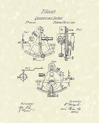 Sextant 1870 Patent Art By Prior Art Design Patent Art Art Design Art