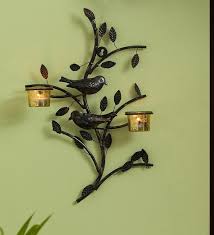 Save now with 0% off chelsea rustic candle holder wall display. Buy Birds On Branch Black Iron Wall Tea Light Holder By Exclusivelane Online Wall Tea Light Holder Festive Lights Lamps And Lighting Pepperfry Product