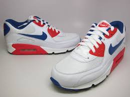 Nike Air Max 90 Essential Hyper Blue Hyper Red Eu Kicks Sneaker Magazine Sapatos