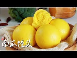 南瓜馒头 没有压面机也可以层次丰富细腻柔软 纯手揉湿润又弹性十足的大馒头 steamed pumpkin buns mantou youtube banh bao fruit mango