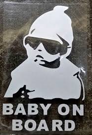 Jual Sticker Stiker Kaca Mobil Lucu Unik Keren Baby On Board Kota Bogor Galeri Aksesoris Sticker Tokopedia