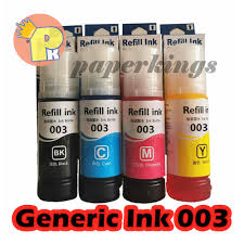 Click here to see how page yield is calculated. Epson 003 Ink Compatible Refill Ink Generic Ink For Epson L1110 Epson L3110 Epson L3150 L5190 Shopee Philippines