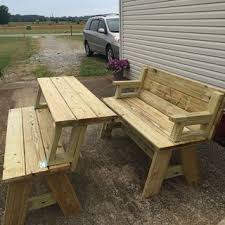 Picnic Table Bench Combo Plan Picnic Table Bench Diy Garden Furniture Wood Diy